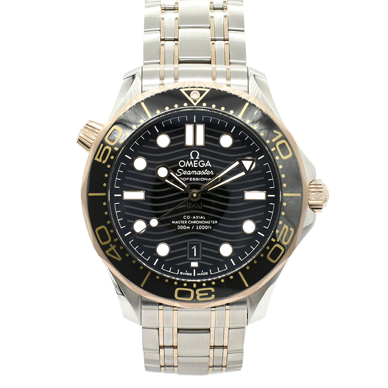 オメガ　OMEGA　シーマスター300 コーアクシャル マスタークロノメーター　210.20.42.20.01.001　ブラック　42mm　新品