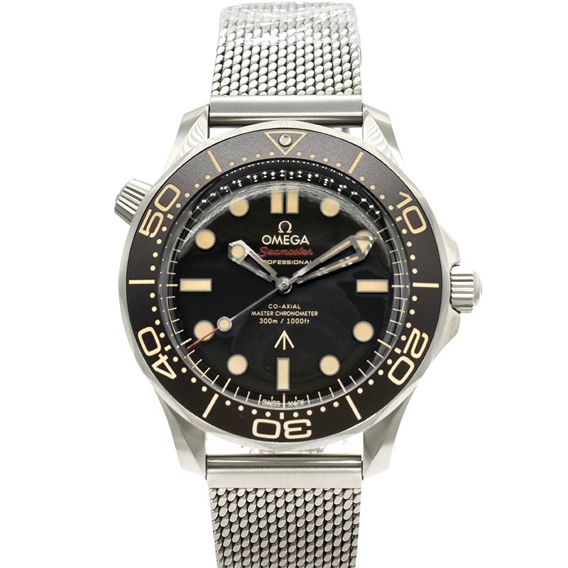 オメガ　OMEGA　シーマスター ダイバー 300m コーアクシャル マスタークロノメーター 007エディション　210.90.42.20.01.001　ブラウン　42mm　新品