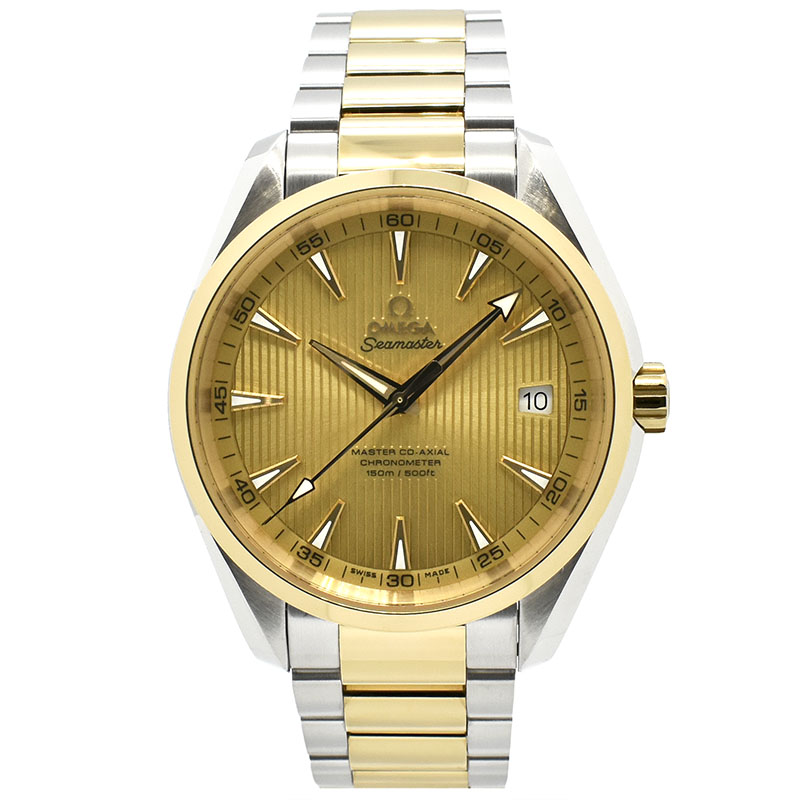 オメガ　OMEGA　シーマスター アクアテラ マスターコーアクシャル　231.20.42.21.08.001　シャンパン　41.5mm　新品