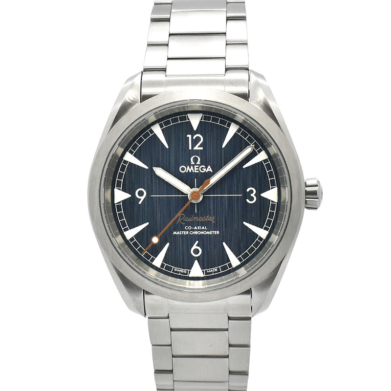 オメガ　OMEGA　シーマスター レイルマスター マスタークロノメーター　220.10.40.20.03.001　ブルー　40mm　新品