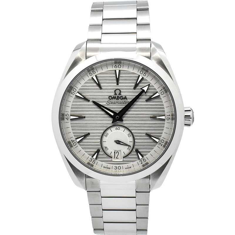 オメガ　OMEGA　シーマスター アクアテラ マスタークロノメーター スモールセコンド　220.10.41.21.02.002　シルバー　41mm　新品