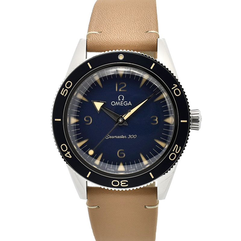 オメガ　OMEGA　シーマスター300 コーアクシャル マスタークロノメーター　234.32.41.21.03.001　ブルー　41mm　新品