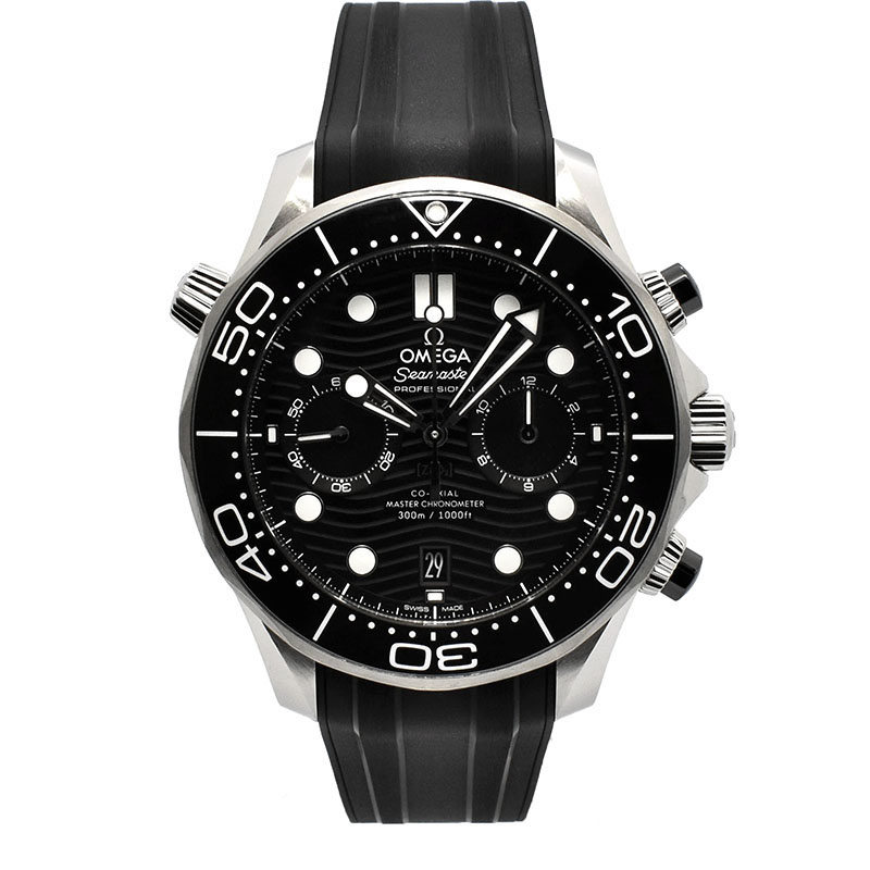 オメガ　OMEGA　シーマスター300 コーアクシャル マスタークロノメーター クロノグラフ　210.32.44.51.01.001　44mm　ブラック　新品