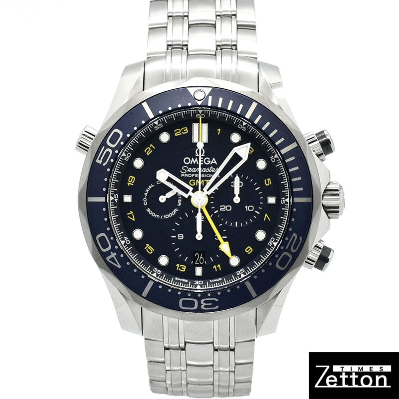 オメガ　OMEGA　シーマスター コーアクシャル クロノグラフ　212.30.44.52.03.001　ブルー　44mm　新品