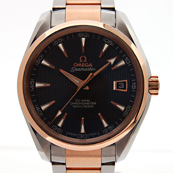 オメガ　OMEGA　シーマスター　アクアテラ　231.20.42.21.06.001　メンズ　41,5mm　SS×PG　新品