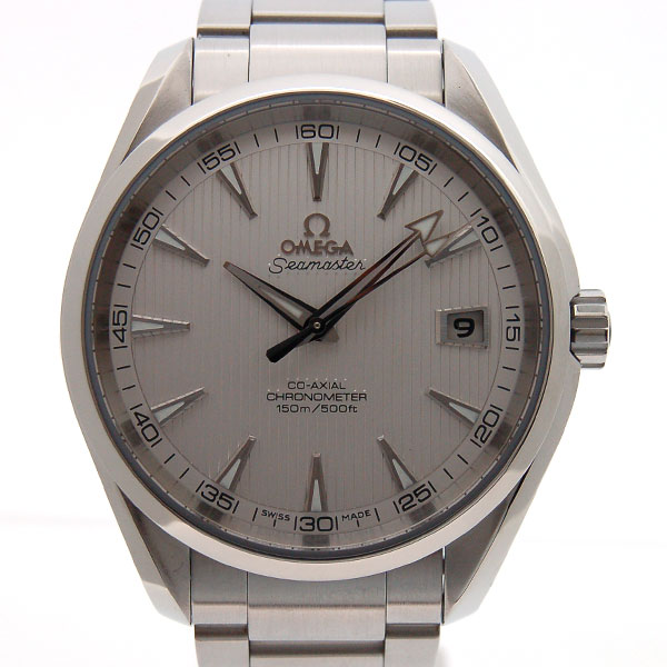 オメガ　OMEGA　シーマスター　アクアテラ　231.10.42.21.02.001　メンズ　41,5mm　SS　シルバータペストリー　新品