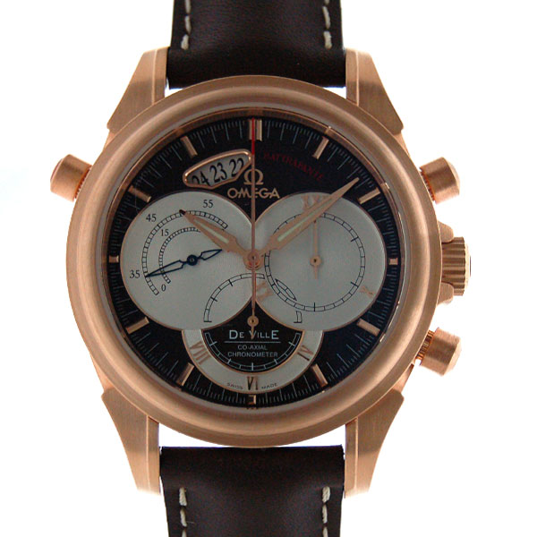 オメガ　OMEGA　デビル　コーアクシャル　ラトラパンテ　4648.60.37　RG　41mm　新品