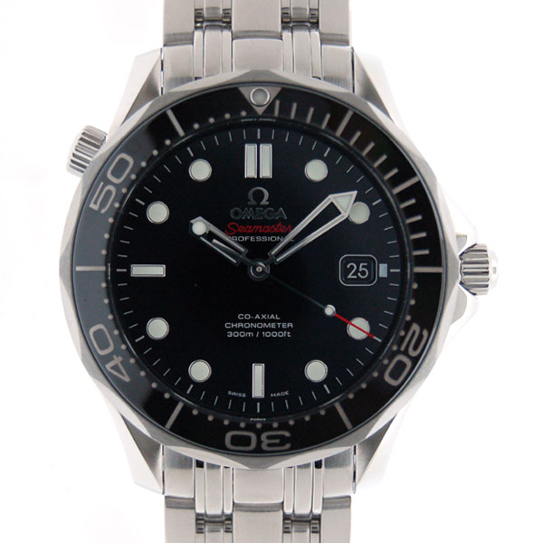 オメガ　OMEGA　シーマスター300　コーアクシャル　212.30.41.20.01.003　ブラック　41mm　新品