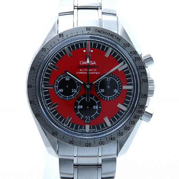 オメガ　OMEGA　スピードマスター　シューマッハ　レジェンドコレクション　3506-61　レッド　新品