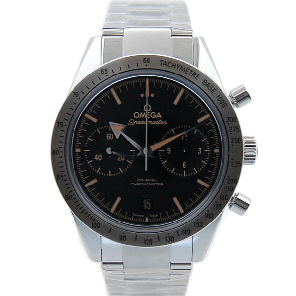 オメガ　OMEGA　スピードマスター 57　クロノグラフ　331.10.42.51.01.002　SS　41.5mm　ブラック　新品