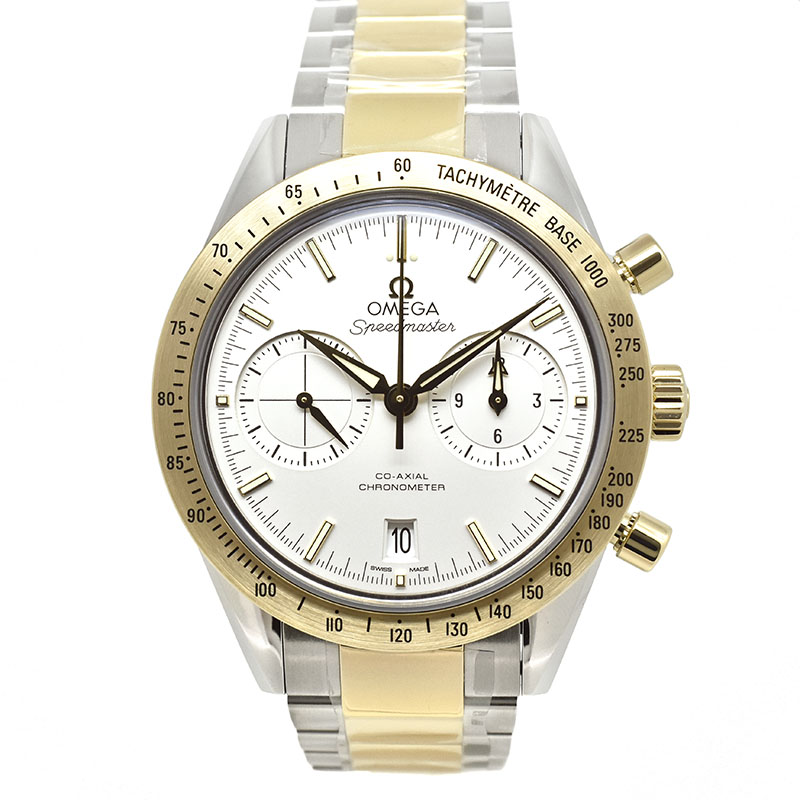 オメガ　OMEGA　スピードマスター 57 クロノグラフ　331.20.42.51.02.001　18KYG×SS　41.5mm　シルバー　新品
