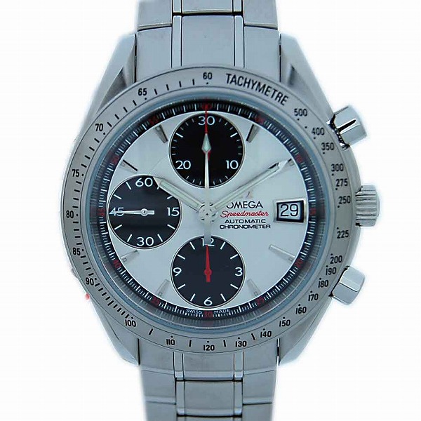 オメガ　OMEGA　スピードマスターデイト　3211.31　自動巻　シルバー　メンズ　新品
