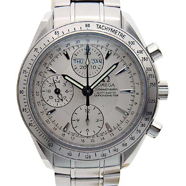 オメガ　OMEGA　スピードマスター　デイデイト　3221.30　シルバー　自動巻　メンズ　新品
