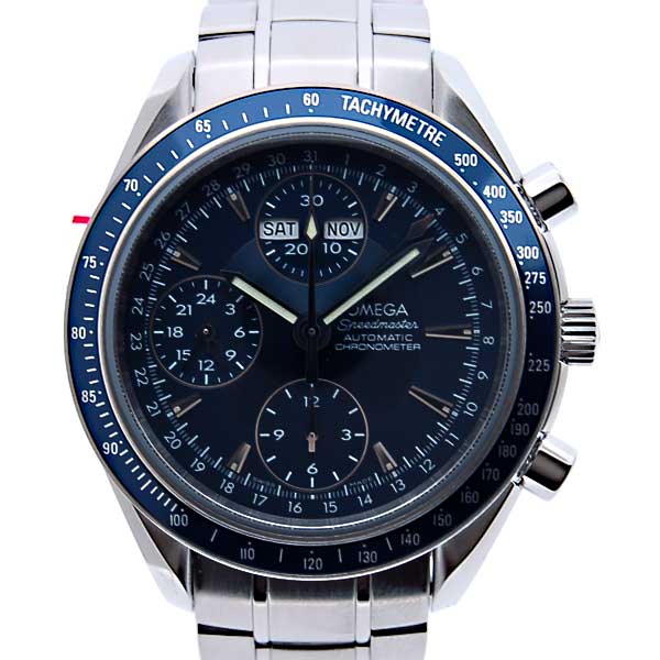 オメガ　OMEGA　スピードマスター　デイデイト　3222.80　ブルー　自動巻　メンズ　新品