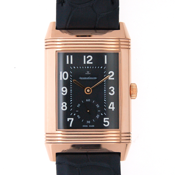 ジャガールクルト　Jaeger LeCoultre　グランドレベルソ ９７６　K18PG　Q3732470　自動巻　ブラック　新品