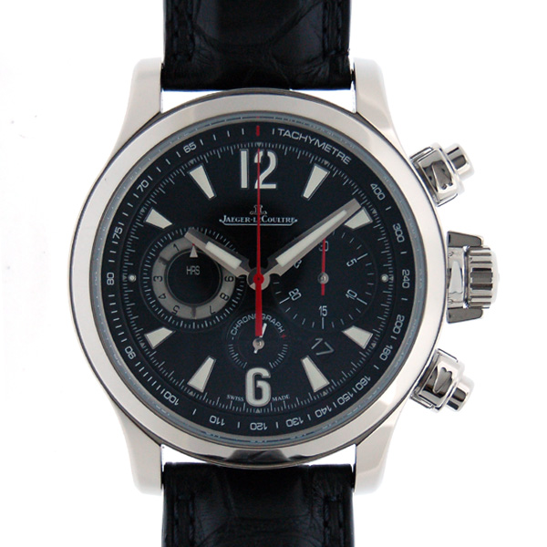 ジャガールクルト　Jaeger LeCoultre　マスターコンプレッサー　クロノグラフ2　Q1758421　ブラック　新品