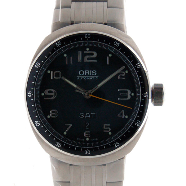 オリス　ORIS　TT3　デイデイト　635 7588 7067M　41mm　チタン　新品