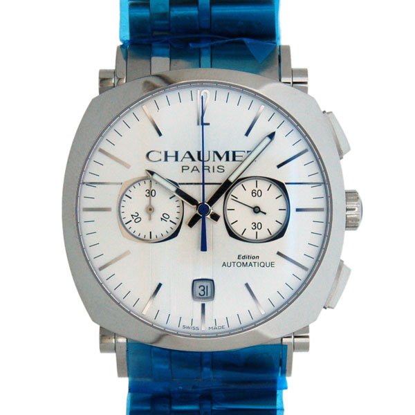ショーメ　CHAUMET　ダンディークロノ　W11690-30B　40mm　シルバー　新品