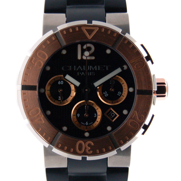 ショーメ　CHAUMET　クラスワン　クロノグラフ　XXL　W17790-45R　45mm　ブラック　新品
