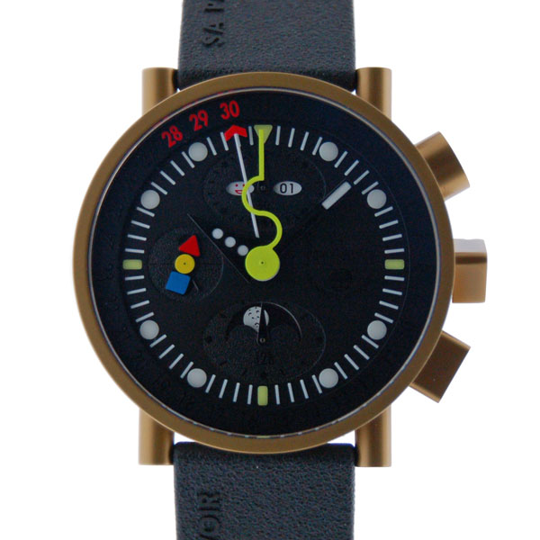 アランシルベスタイン　Alain Silberstein　クロノスチームパンク　KT403M　チタン　世界999本限定　40mm　新品