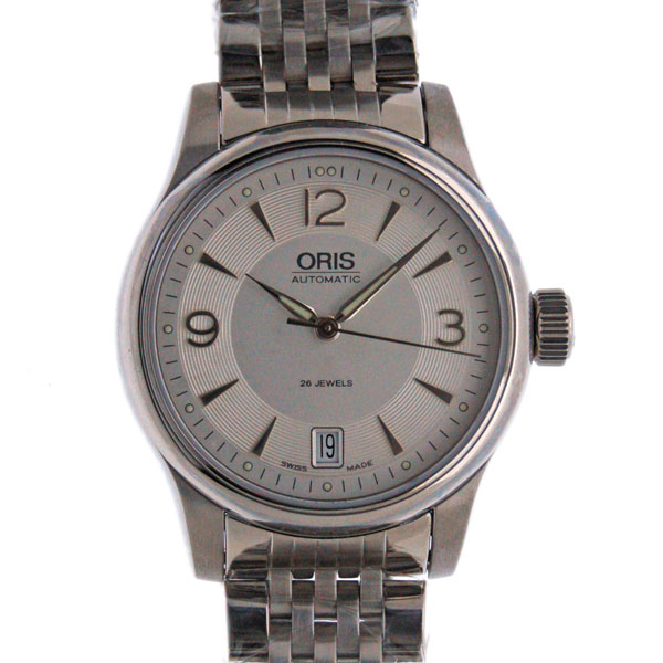 オリス　ORIS　クラシックデイト　733 7578 4061M　シルバー　メンズ　新品