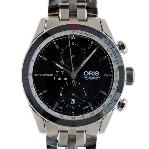 オリス　ORIS　アーティックス　GT　クロノグラフ　674 7661 4154M　メンズ　SS　ブラック　自動巻　新品