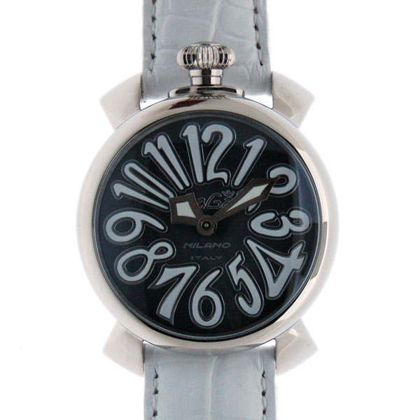 ガガミラノ　GAGA MILANO　マニュアル　40mm　5020.4　SS　ブラック　クォーツ　新品