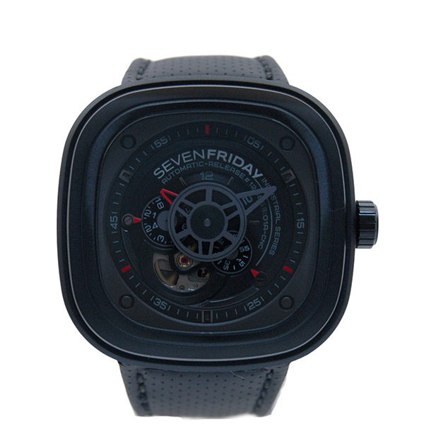セブンフライデー　SEVEN FRIDAY　インダストリアル　エンジン　SFP3/01　ブラック　正規取扱い品　新品