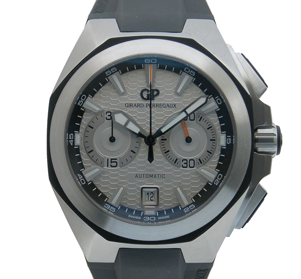 ジラール・ペルゴ　GIRARD-PERREGAUX　クロノホーク　49970-11-131-FK6A　シルバー　新品