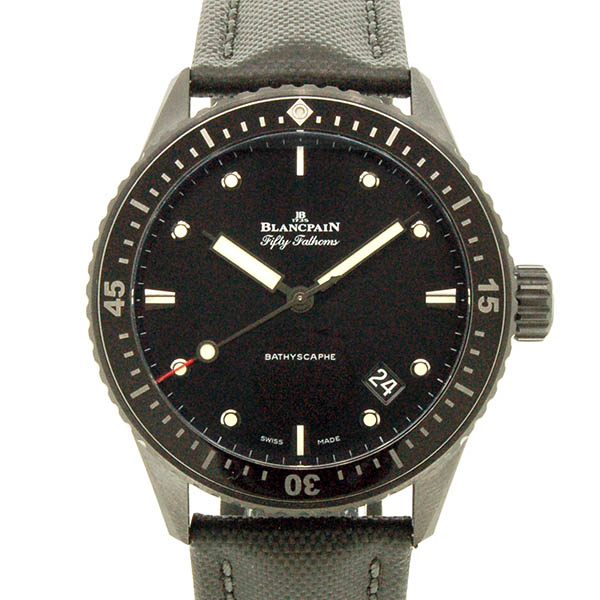 ブランパン　BLANCPAIN　フィフティファゾムス バチスカーフ　5000-0130-B52A　セラミック　43.6mm　ブラック　新品
