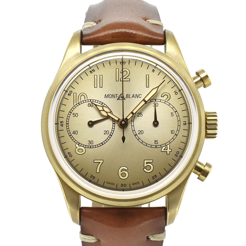 モンブラン　MONTBLANC　1858 オートマティック クロノグラフ　118223　42mm　自動巻　ブロンズ　新品