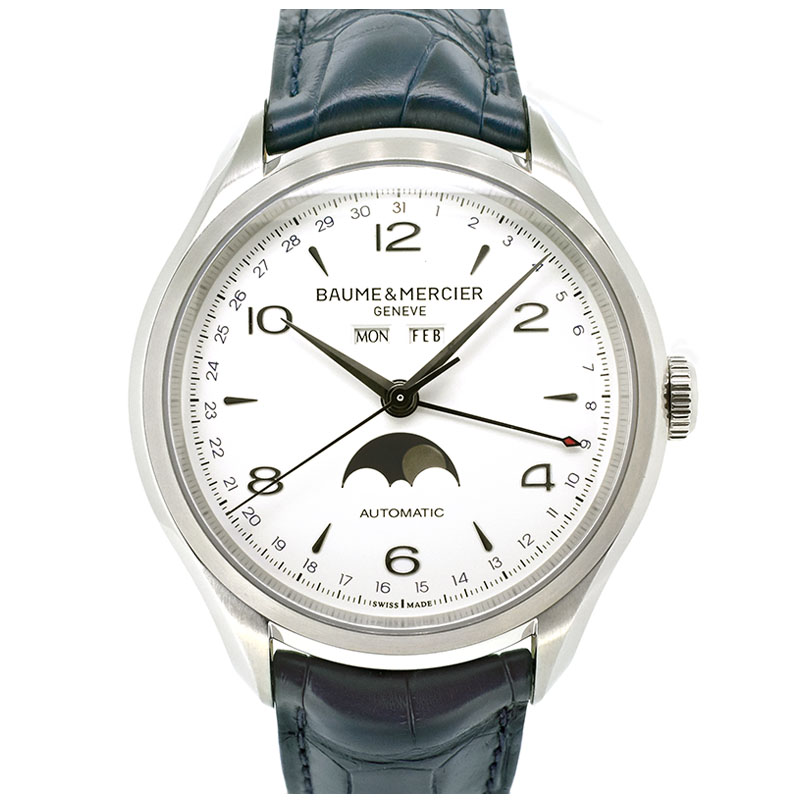 ボーム＆メルシェ　BAUME&MERCIER　クリフトン コンプリートカレンダー　M0A10450　SS　43mm　新品