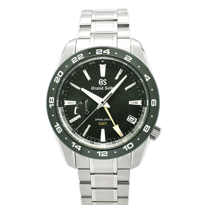 グランドセイコー　GRAND SEIKO　スポーツコレクション スプリングドライブ GMT　SBGE257　グリーン　40.5mm　新品