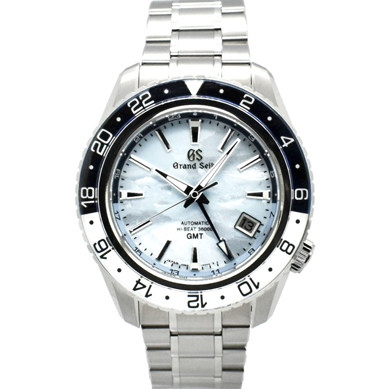 グランドセイコー　GRAND SEIKO　キャリバー9S メカニカル ハイビート36000 GMT 25周年記念限定モデル 雲海　SBGJ275G　世界2000本限定　スカイブルー　44.2mm　新品