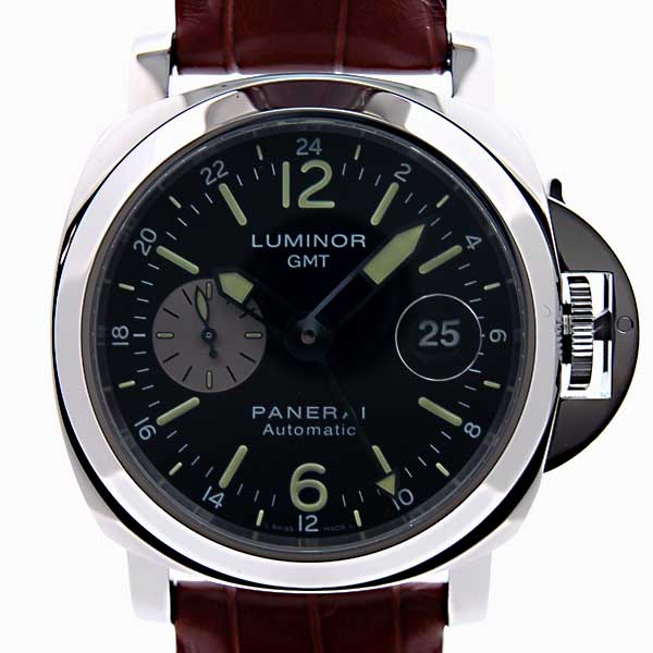 パネライ　PANERAI　ルミノールGMT　44mm　PAM00088　自動巻き　300ｍ防水　革ベルト　新品