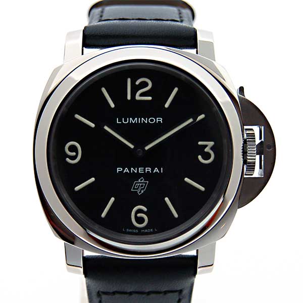パネライ　PANERAI　ルミノールベースLOGO　44mm　PAM00000　手巻き　300ｍ防水　革ベルト　新品