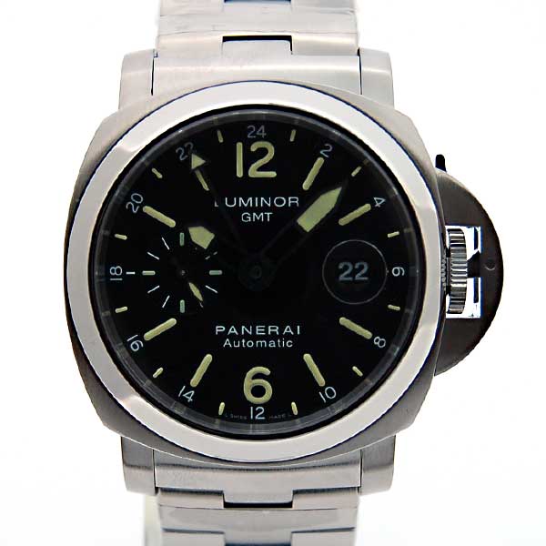 パネライ　PANERAI　ルミノールGMT　44mm　PAM00297　自動巻　300ｍ防水　SS　新品