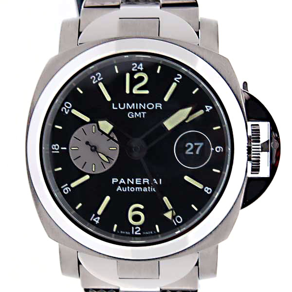 パネライ　PANERAI　ルミノールGMT　44mm　PAM00161　自動巻　300ｍ防水　SS　新品