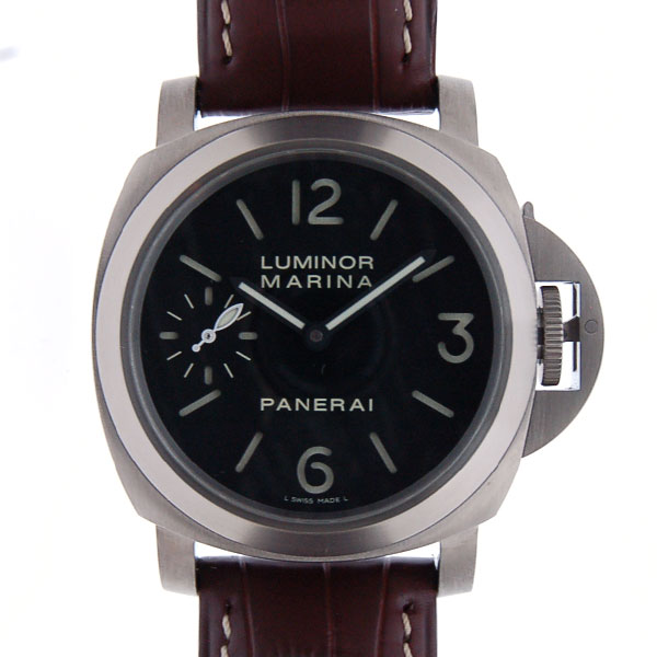 パネライ　PANERAI　ルミノールマリーナ　44mm　PAM00177　手巻き　チタン　300ｍ防水　革ベルト　新品