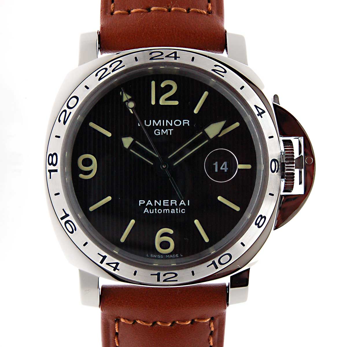 パネライ　PANERAI　ルミノールGMT　フリンケ　44mm　PAM00029　自動巻　300ｍ防水　革ベルト　1000本限定　新品