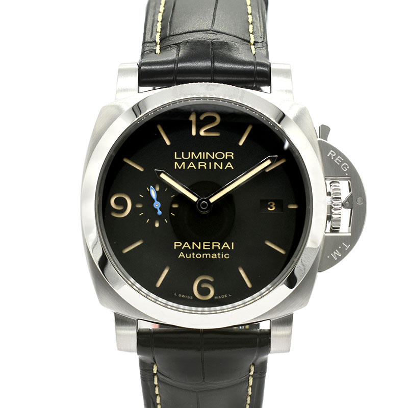 パネライ　PANERAI　ルミノールマリーナ1950 3デイズ オートマティック アッチャイオ　PAM01312　前期モデル　バックスケルトン　44mm　新品