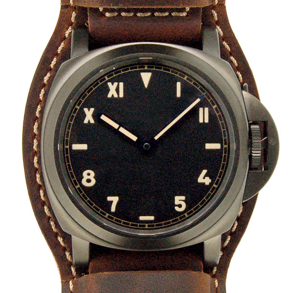 パネライ　PANERAI　ルミノール カリフォルニア 8デイズ DLC　PAM00779　44mm　手巻き　ブラック　チタン　新品