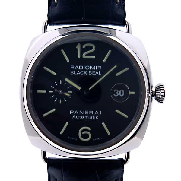 パネライ　PANERAI　ラジオミール　ブラックシール　45mm　PAM00287　自動巻　100ｍ防水　革ベルト　新品