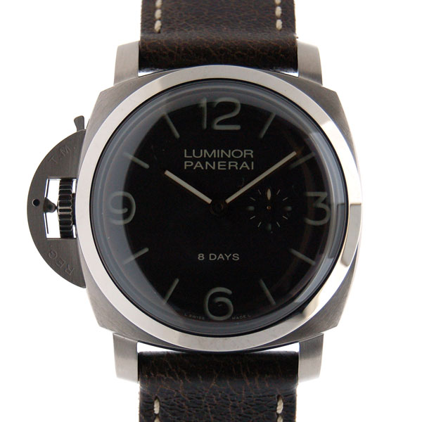 パネライ　PANERAI　ルミノール1950　レフトハンド　8デイズ　47mm　PAM00368　チタン　1000本限定　手巻き　新品