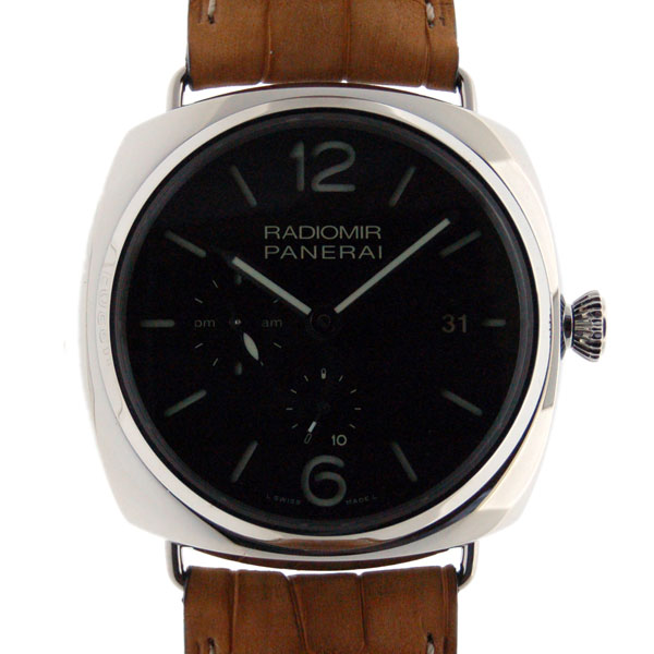 パネライ　PANERAI　ラジオミール　10デイズ　GMT　パワーリザーブ　PAM00323　47mm　ブラック　自動巻　新品