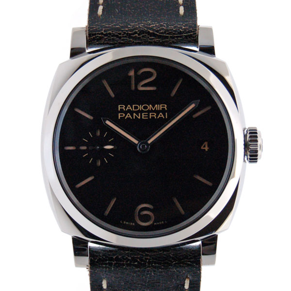 パネライ　PANERAI　ラジオミール　3デイズ　PAM00514　SS　47mm　手巻き　ブラック　新品