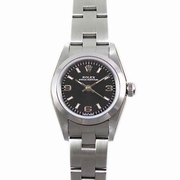 ロレックス　ROLEX　オイスターパーペチュアル　Ref.76080　 ブラック