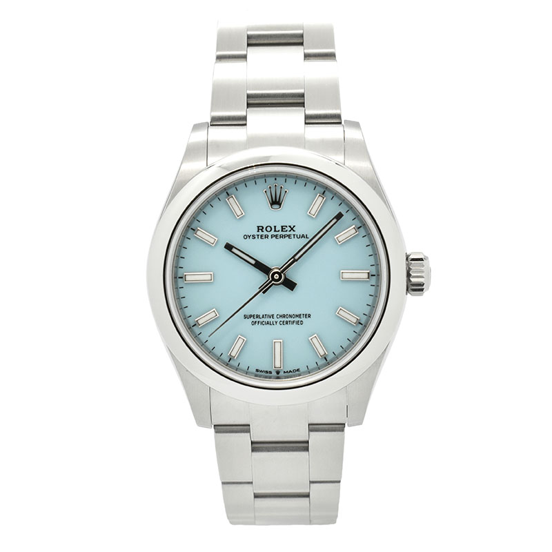 ロレックス　ROLEX　オイスターパーペチュアル 31　Ref.277200　ターコイズブルー　31mm　新品