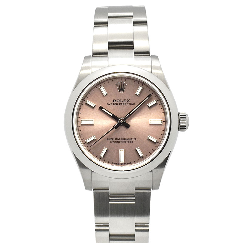 ロレックス　ROLEX　オイスターパーペチュアル 31　Ref.277200　ピンク　31mm　新品
