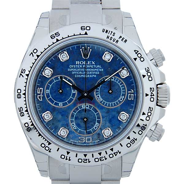ロレックス　ROLEX　デイトナ　ソーダライト　116509G　18金ホワイトゴールド　8Pダイヤ　新品